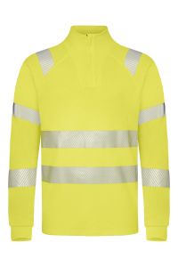 Flame Retardant Quarter Zip long sleeve T-shirt