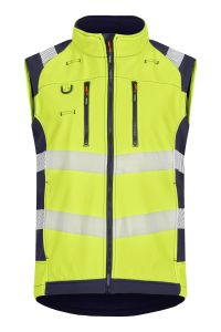 Hi-Vis Softshell Waistcoat