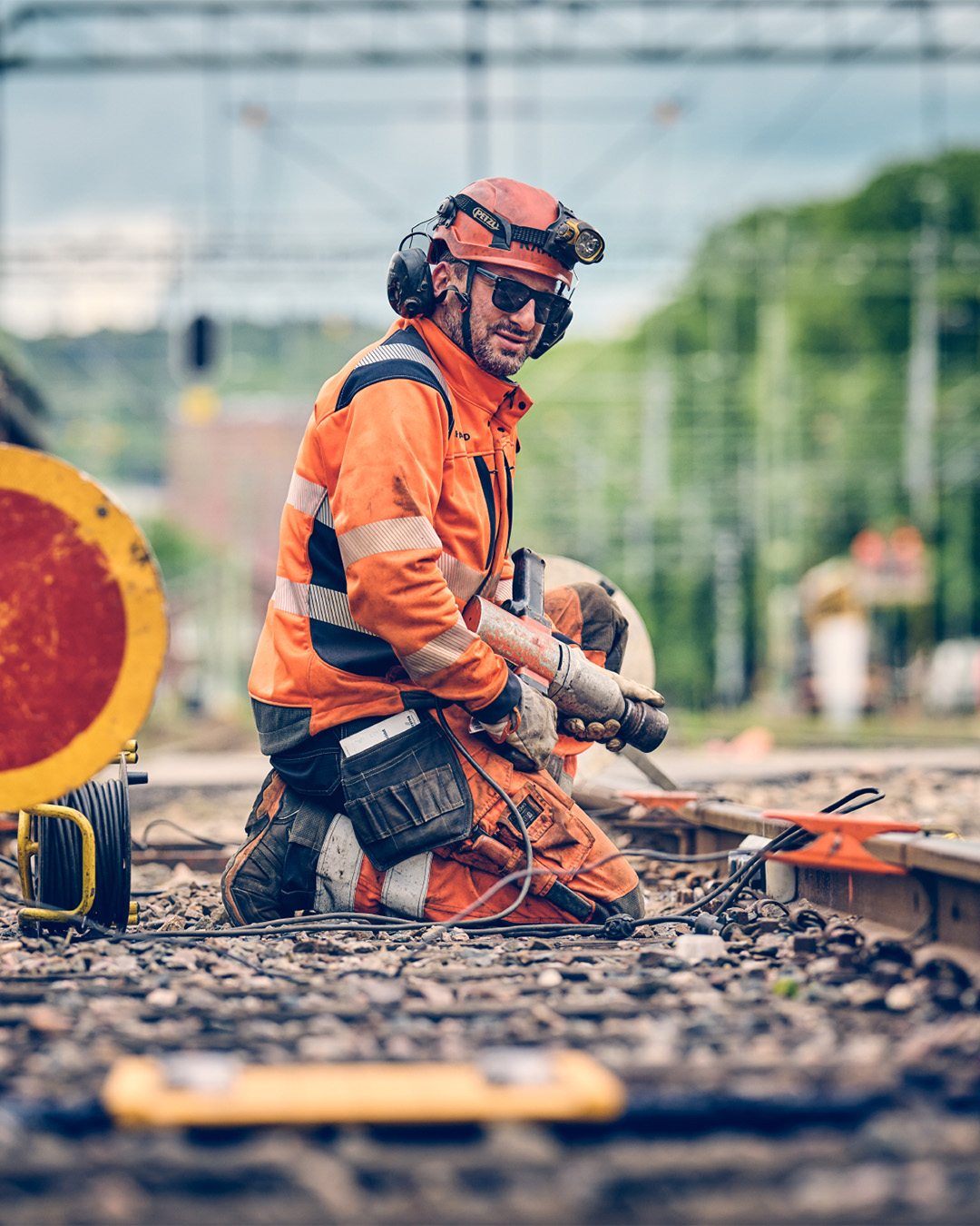 Wear tests in real working envinonment